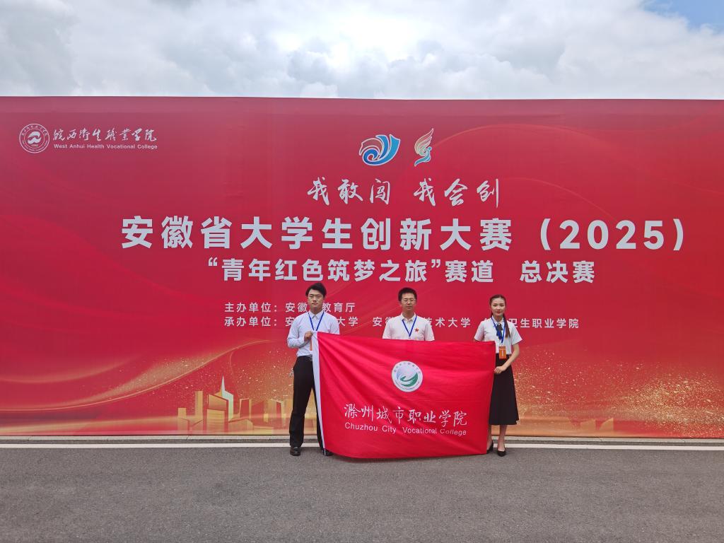我校在安徽省大学生创新大赛“青年红色筑梦之旅”赛道总决赛中喜获银奖